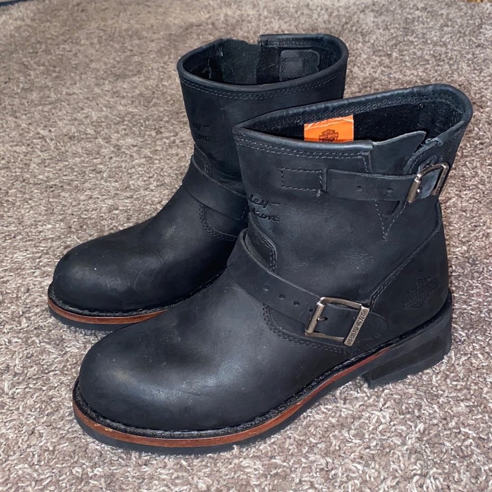Harley Davidson leather boots